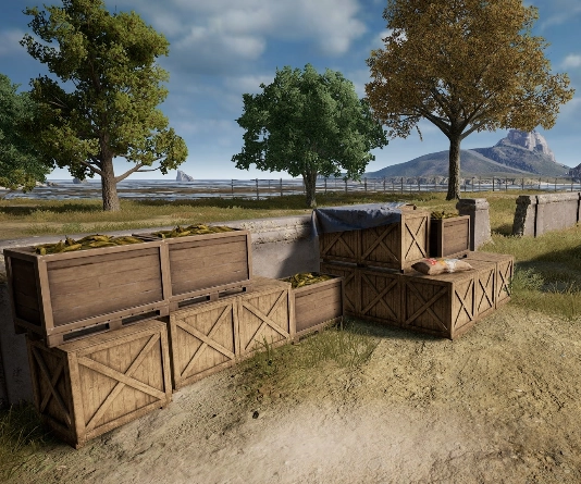 Guess the location on the PUBG Erangel map