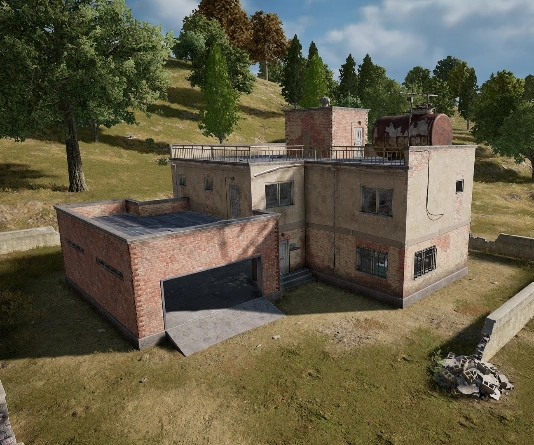 Guess the location on the PUBG Erangel map