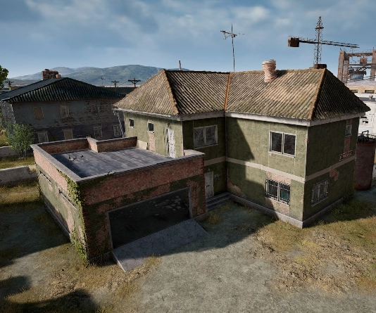 Guess the location on the PUBG Erangel map