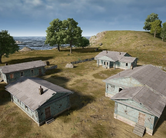 Guess the location on the PUBG Erangel map