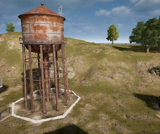 Guess the location on the PUBG Erangel map