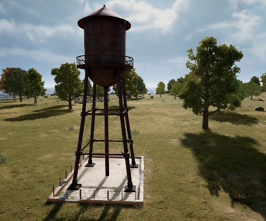 Guess the location on the PUBG Erangel map