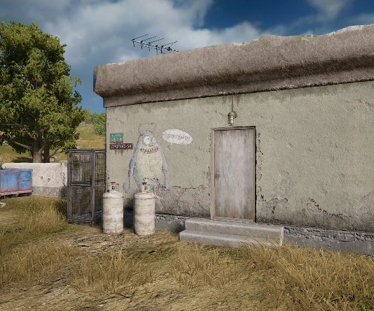 Guess the location on the PUBG Erangel map