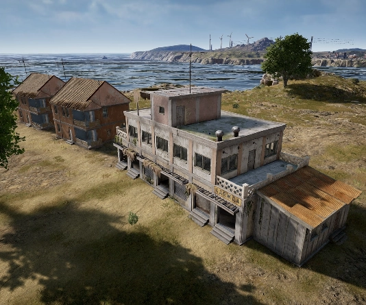 Guess the location on the PUBG Erangel map