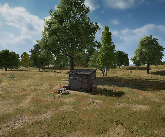 Guess the location on the PUBG Erangel map