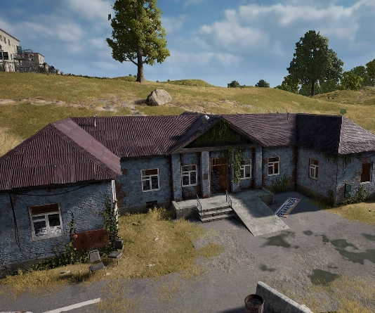 Guess the location on the PUBG Erangel map