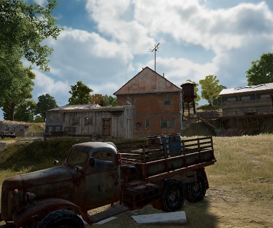 Guess the location on the PUBG Erangel map