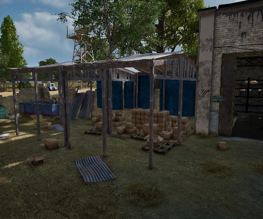 Guess the location on the PUBG Erangel map