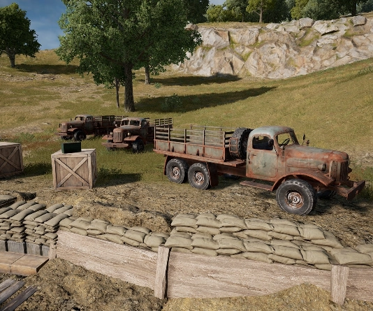 Guess the location on the PUBG Erangel map