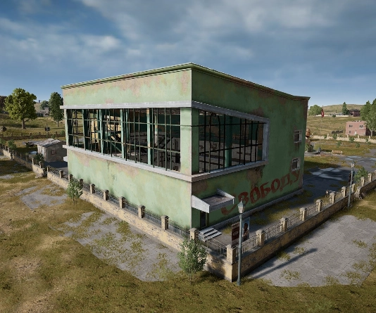 Guess the location on the PUBG Erangel map