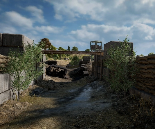 Guess the location on the PUBG Erangel map