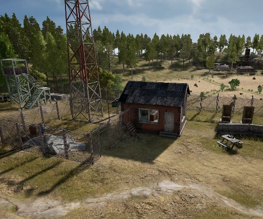 Guess the location on the PUBG Erangel map