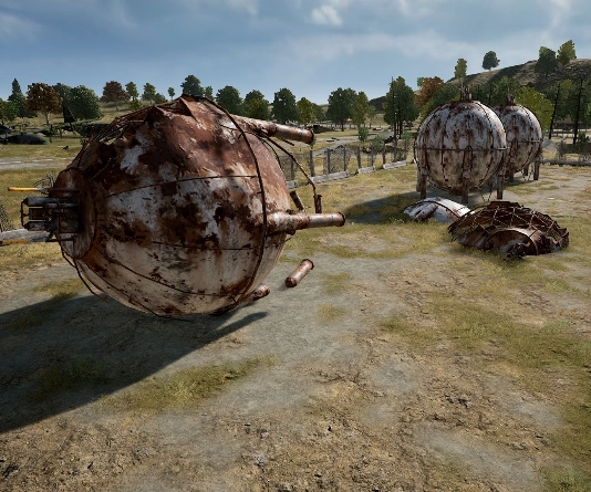 Guess the location on the PUBG Erangel map