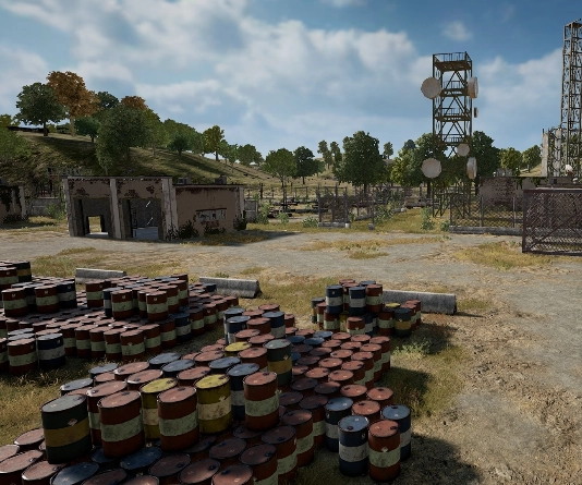 Guess the location on the PUBG Erangel map