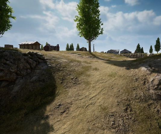 Guess the location on the PUBG Erangel map