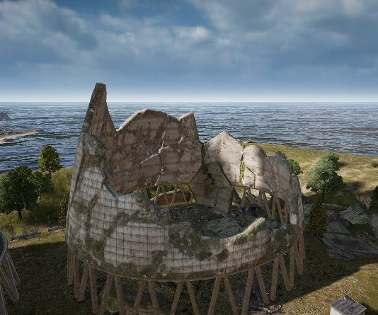 Guess the location on the PUBG Erangel map