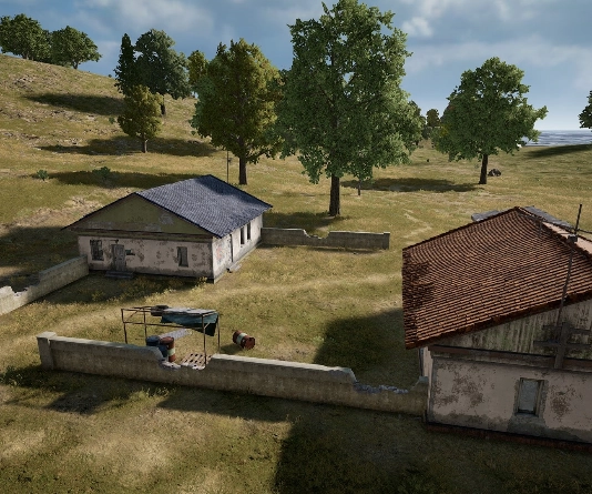 Guess the location on the PUBG Erangel map