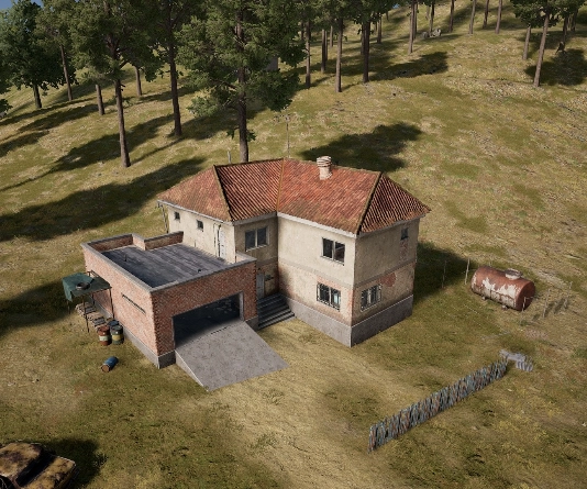 Guess the location on the PUBG Erangel map