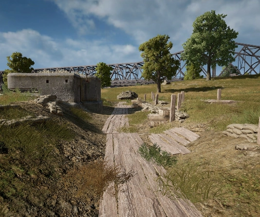 Guess the location on the PUBG Erangel map