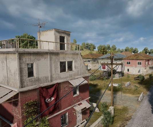 Guess the location on the PUBG Erangel map