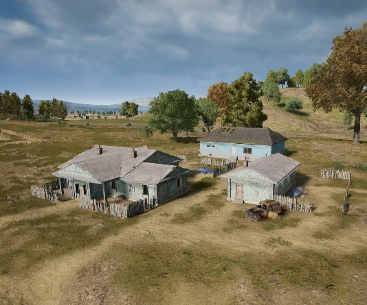 Guess the location on the PUBG Erangel map