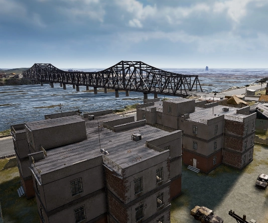 Guess the location on the PUBG Erangel map