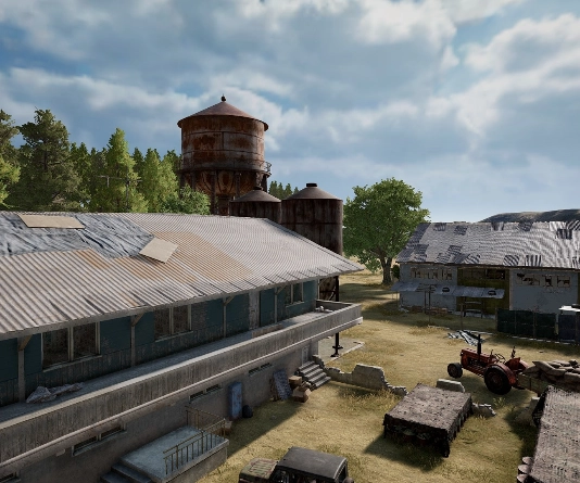 Guess the location on the PUBG Erangel map