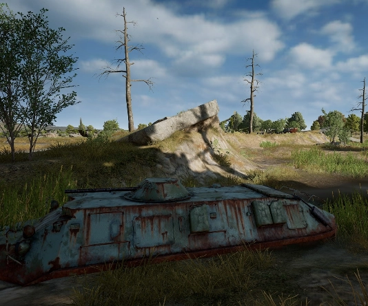 Guess the location on the PUBG Erangel map