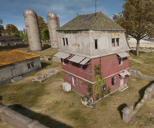 Guess the location on the PUBG Erangel map