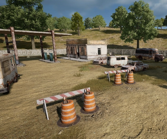 Guess the location on the PUBG Erangel map