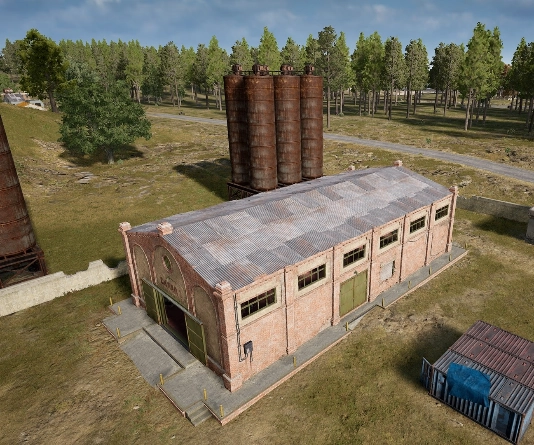 Guess the location on the PUBG Erangel map