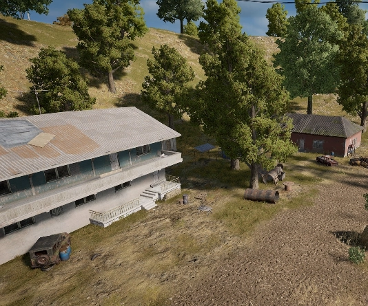 Guess the location on the PUBG Erangel map