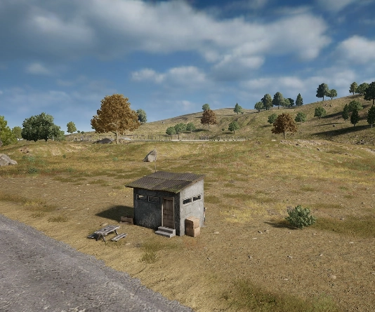Guess the location on the PUBG Erangel map