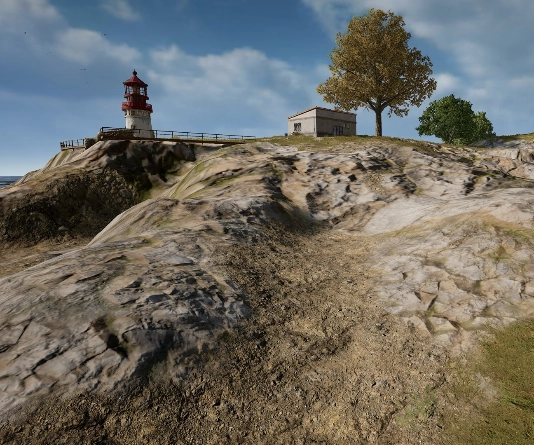 Guess the location on the PUBG Erangel map