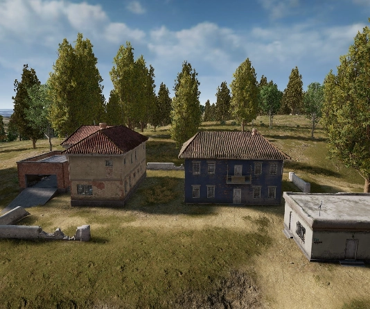 Guess the location on the PUBG Erangel map