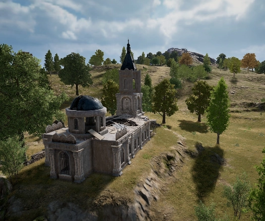 Guess the location on the PUBG Erangel map