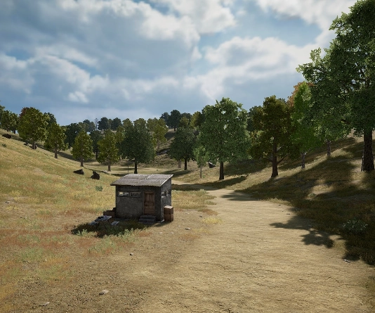 Guess the location on the PUBG Erangel map