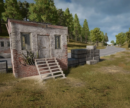 Guess the location on the PUBG Erangel map