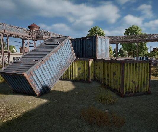 Guess the location on the PUBG Erangel map