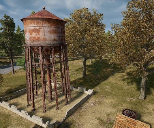 Guess the location on the PUBG Erangel map