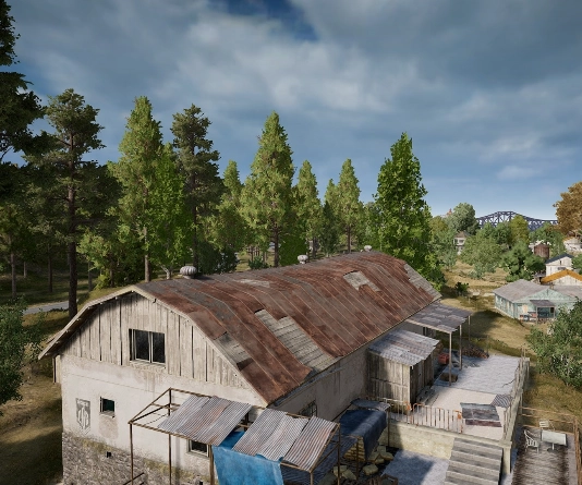 Guess the location on the PUBG Erangel map