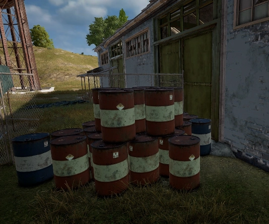 Guess the location on the PUBG Erangel map