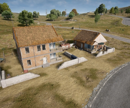 Guess the location on the PUBG Erangel map