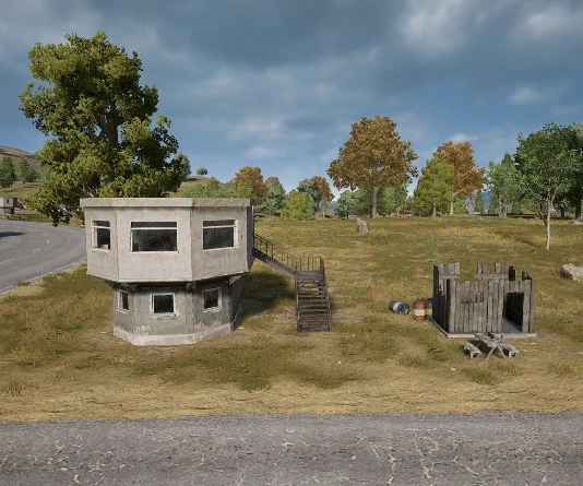 Guess the location on the PUBG Erangel map