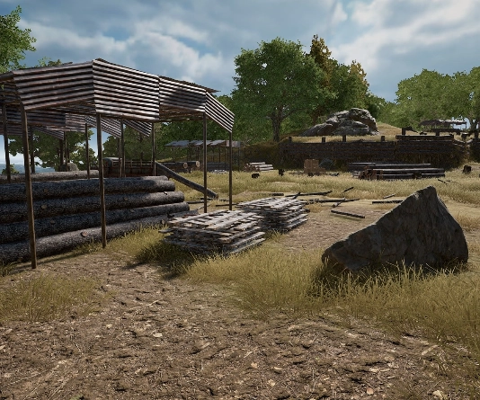 Guess the location on the PUBG Erangel map