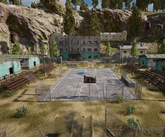 Guess the location on the PUBG Erangel map