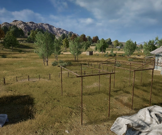 Guess the location on the PUBG Erangel map