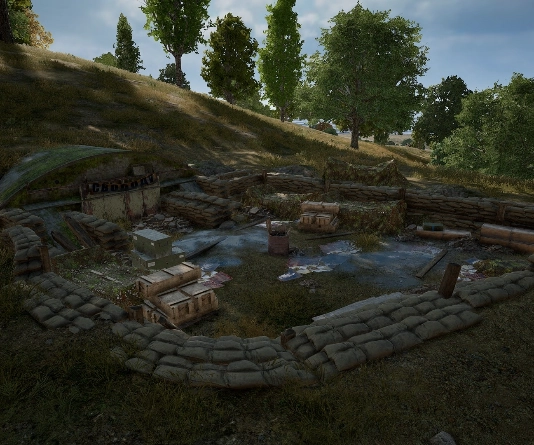 Guess the location on the PUBG Erangel map