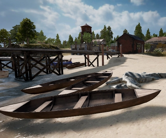 Guess the location on the PUBG Erangel map