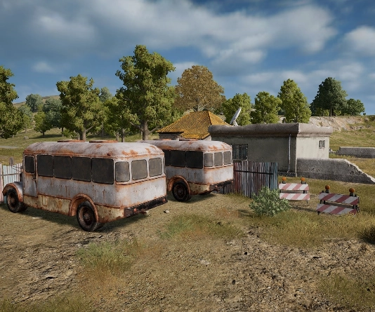 Guess the location on the PUBG Erangel map